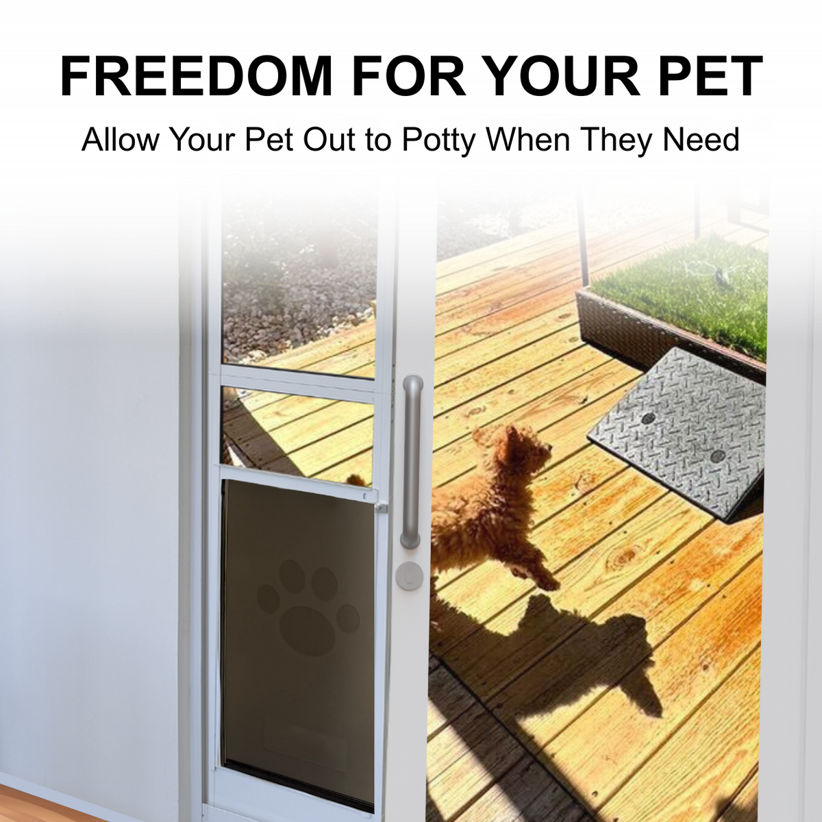 Dog Door for Sliding Glass Door