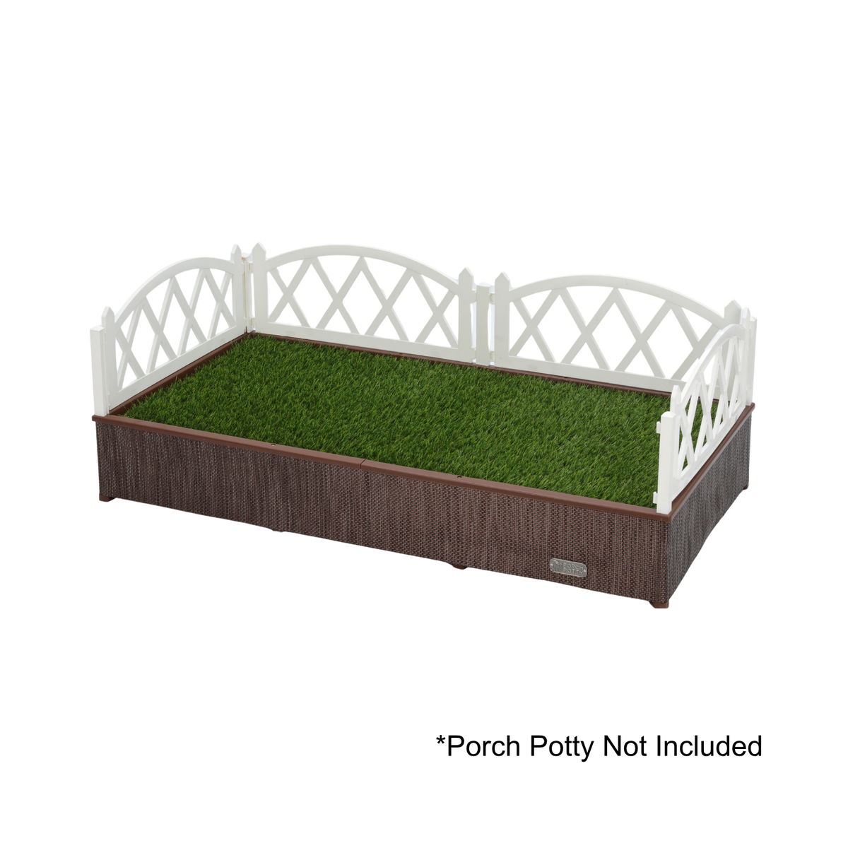 CORE Picket Fence installed on Porch Potty CORE