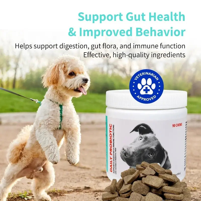Daily Probiotic Supplement for Dogs