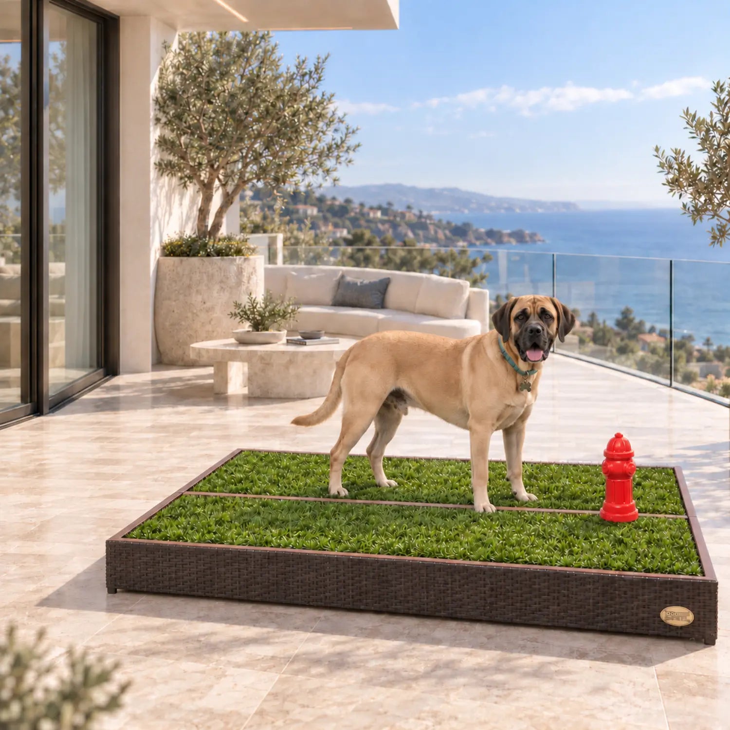 Dogs using CLASSIC Mega in a spacious everyday setting
