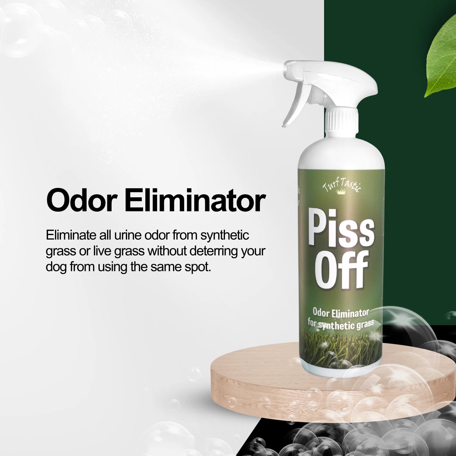 Piss Off odor eliminator for synthetic grass and live grass